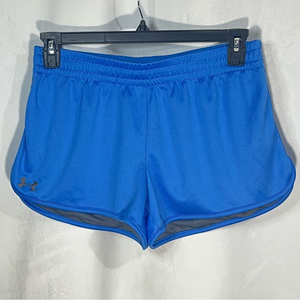 Under Armour Heat Gear Blue‎ Shorts Size Large